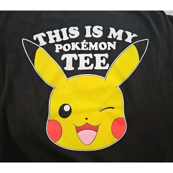 This Is My Pokemon Tee Women's Cut T-Shirt Size M - Picture 5 of 5